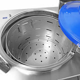 Autoclave à vapeur à évacuation interne avec séchage