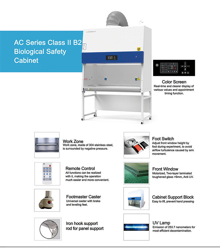 Class II B2 biological safety cabinet – view 2 of 8