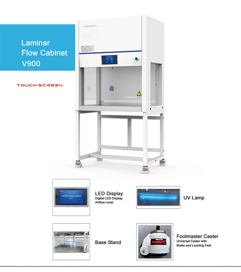 Small Vertical Laminar Flow Cabinet (Touch Screen)