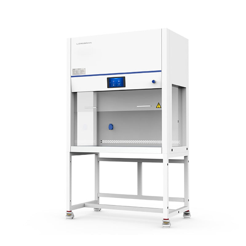 LORDERAN Vertical Laminar Flow Hood, ISO Level 5, Touch Screen Microcomputer Controlled 99.995% HEPA Clean Bench for Laboratory, Cell Culture