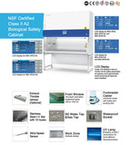NSF 49 Certified A2 Biological Safety Cabinet