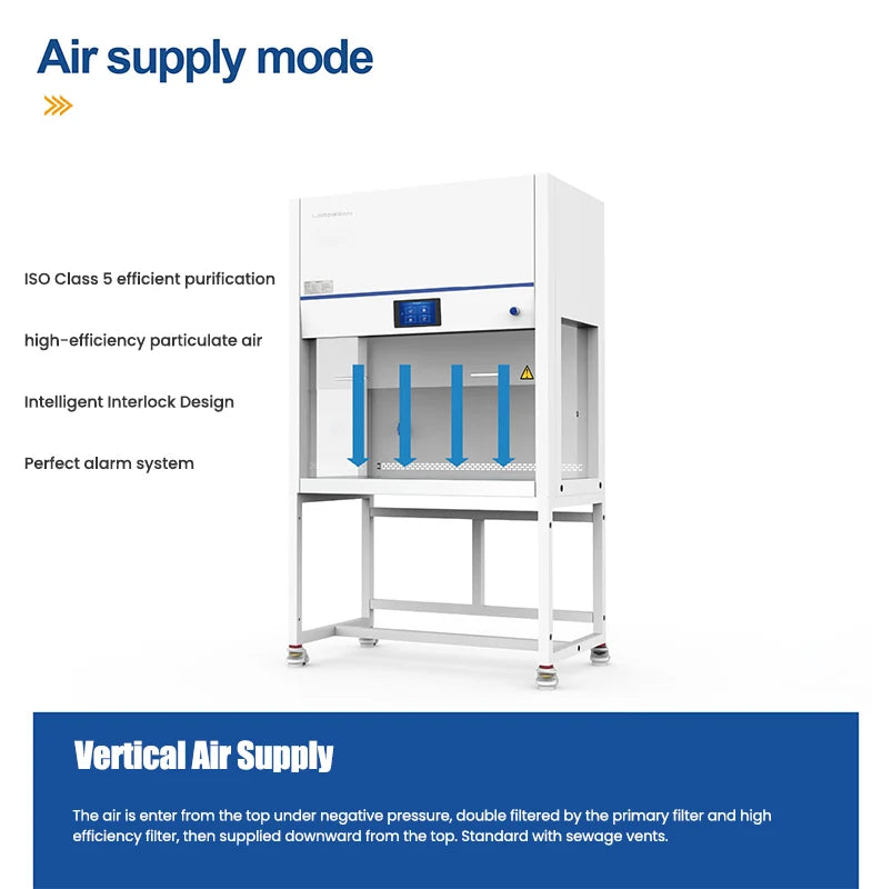 Vertical laminar flow hood – view 2 of 5
