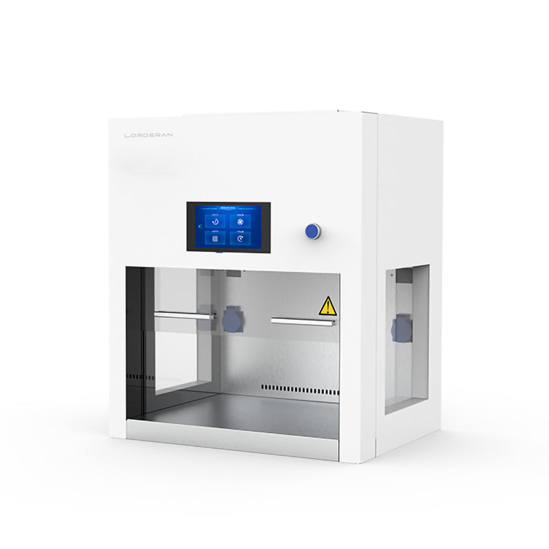 LORDERAN Banc Vertical Compact à Flux Laminaire avec Écran Tactile, Paillasse Propre de Laboratoire, Filtre HEPA
