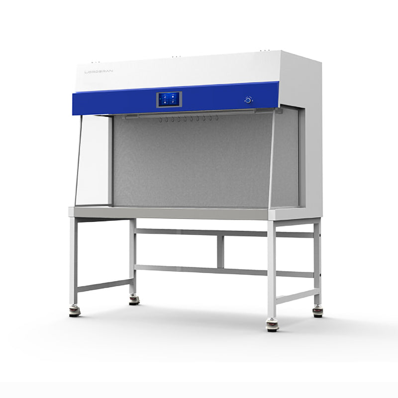 LORDERAN Hotte à flux laminaire horizontal 5/6 ft, banc propre de laboratoire contrôlé par écran tactile, armoire à flux laminaire horizontal ISO 5 avec efficacité de 99,995 %