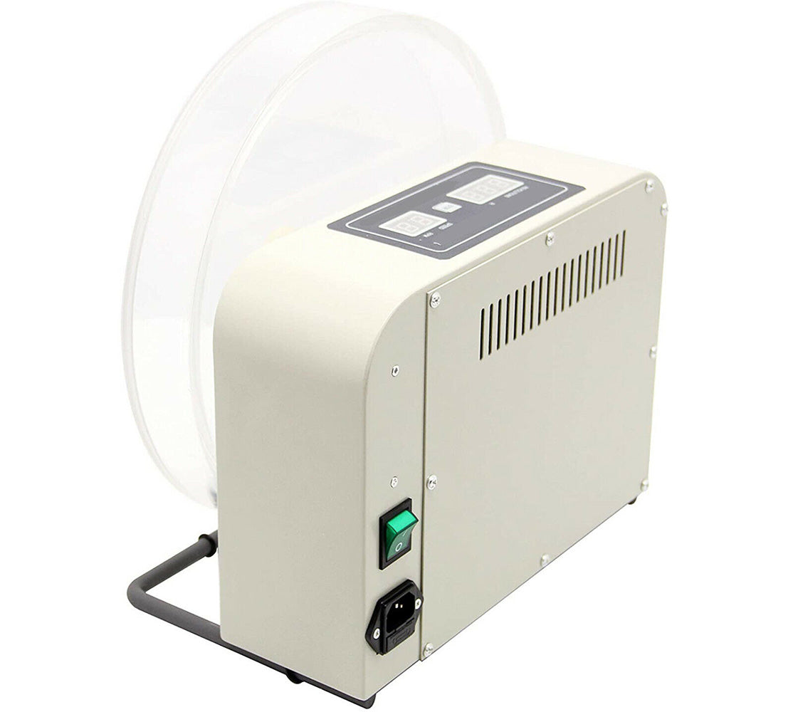 Single drum tablet friability tester – rear view