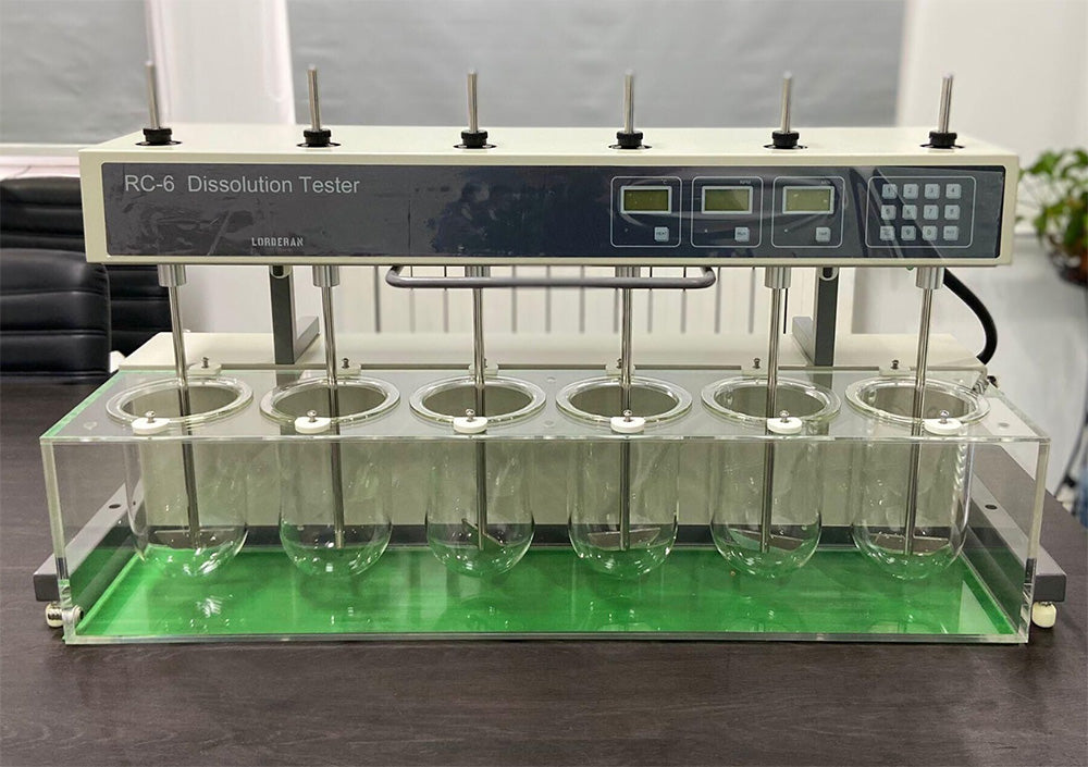 Dissolution Vessel Rack Manual Dissolution Tester (6/8 vessels) – Lorderan