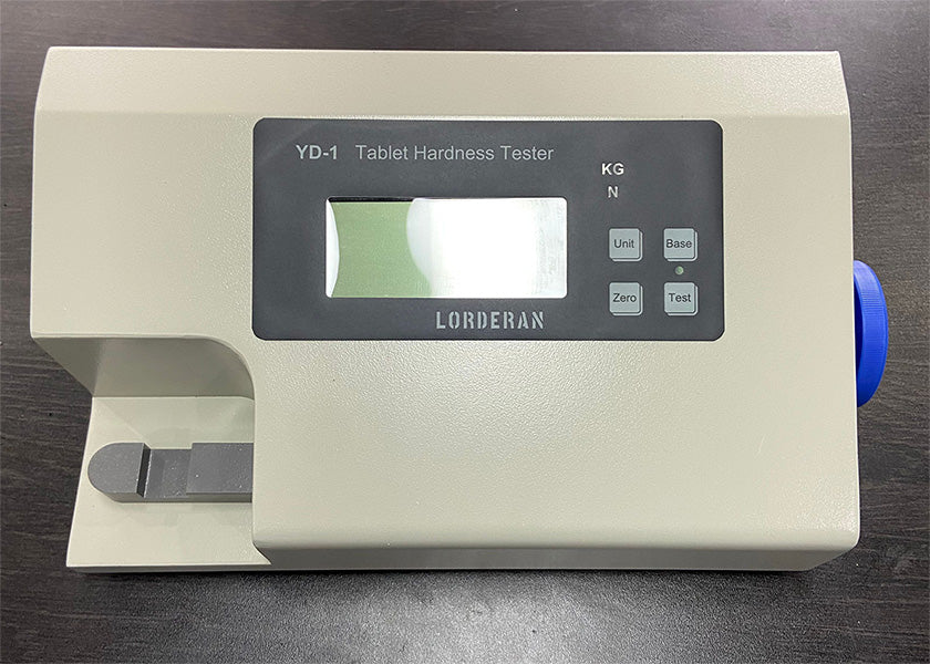 Probador de dureza de tabletas