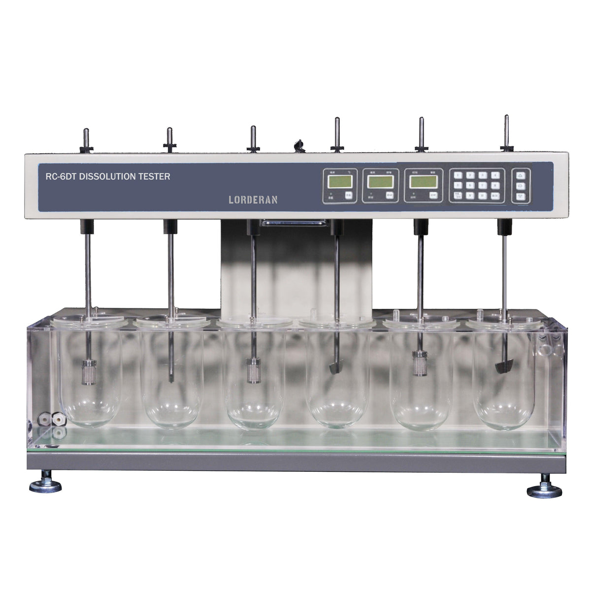 Auto-lifting dissolution tester with turn-over head, model RC-6DT