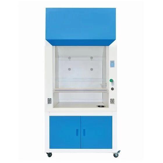 Hotte de laboratoire canalisée LORDERAN série E, hotte de ventilation résistante aux acides et alcalis faibles avec ventilateur intégré et guillotine manuelle