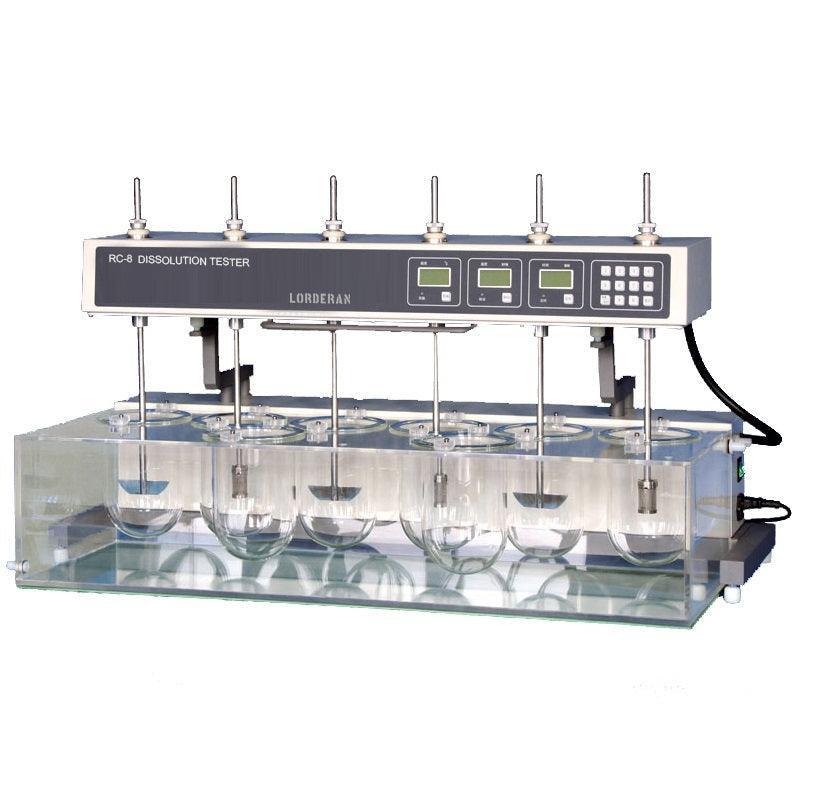 6/8 vessel dissolution tester, model RC-8
