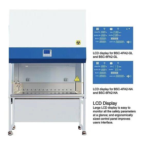 NSF certified Class II A2 biosafety cabinet – view 3 of 3